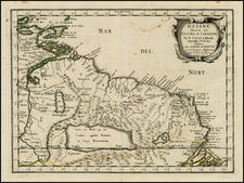 South America Map By Nicolas Sanson