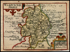 British Isles Map By John Speed