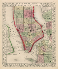  Map By Samuel Augustus Mitchell Jr.