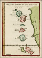 Southeast Asia Map By Jacques Nicolas Bellin