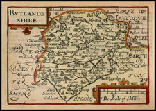 British Isles Map By John Speed