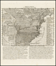 United States Map By Francois Godefroy