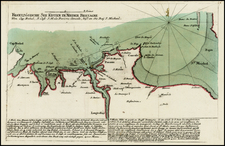 France Map By Christian Friedrich von der Heiden