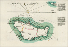 France Map By Christian Friedrich von der Heiden