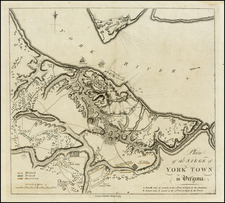 Mid-Atlantic and Southeast Map By Banastre Tarleton