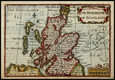 Scotland Map By John Speed