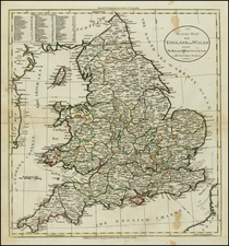 British Isles Map By William Guthrie