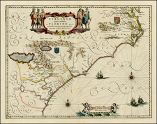 Southeast Map By Willem Janszoon Blaeu