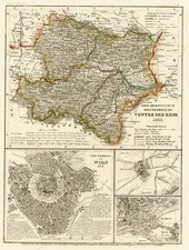 Europe, Austria and Germany Map By Joseph Meyer