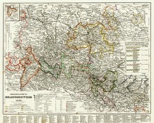 Europe and Germany Map By Joseph Meyer