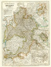 Europe and Germany Map By Joseph Meyer