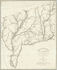 Southeast and South Carolina Map By Robert Mills