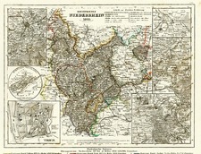 Europe and Germany Map By Joseph Meyer