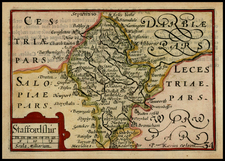 British Isles Map By John Speed