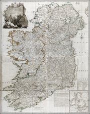 Ireland Map By Robert Sayer