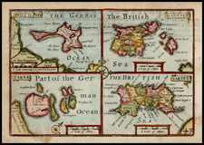 British Isles Map By John Speed