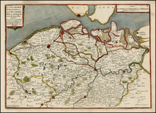  Map By Nicolas de Fer