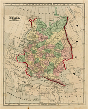 Russia Map By Sidney Morse