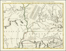 South, Kentucky, Tennessee, Southeast and Midwest Map By Antonio Zatta