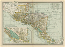 Central America Map By The Century Company