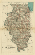 Midwest Map By U.S. General Land Office