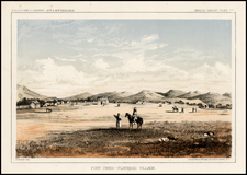 Plains and Rocky Mountains Map By U.S. Pacific RR Survey