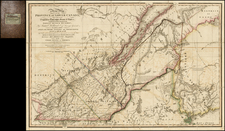 United States, New England and Canada Map By James Wyld