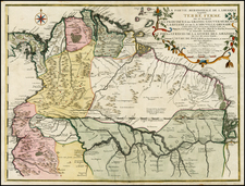 South America Map By Nicolas de Fer