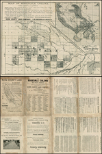 California Map By Britton & Rey / Kern County Land Company