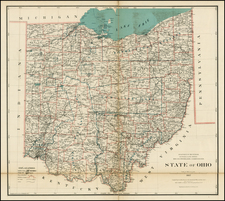 Midwest Map By U.S. General Land Office