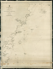 China Sheet VI  Eastern Coast From Ragged Point to Pih-Ki-Shan . . . 1843  (Pingyang to Huangqiwan)
