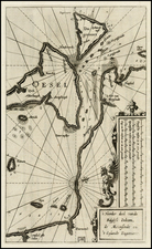 Baltic Countries Map By Willem Janszoon Blaeu