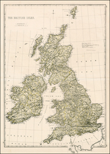 British Isles Map By Edward Weller