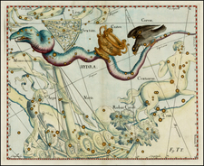 Celestial Maps Map By Johannes Hevelius