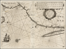 Scandinavia Map By Willem Janszoon Blaeu