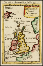 British Isles Map By Alain Manesson Mallet