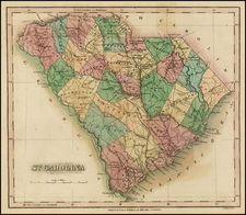 Southeast Map By Fielding Lucas Jr.