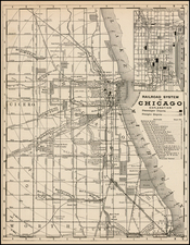 Midwest Map By Rand McNally & Company