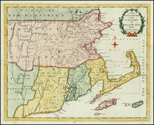 New England Map By Universal Magazine