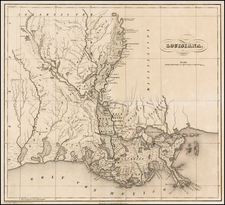 South Map By Paul Wilhelm Friedrich Herzog von Wurttemberg