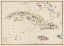 Caribbean Map By Day & Son