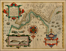 Polar Maps and South America Map By Gerard Mercator