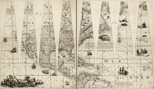 Polar Maps, North America and Canada Map By Johann Friedrich Endersch