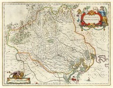 Europe and Italy Map By Willem Janszoon Blaeu