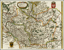 Poland and Balkans Map By Matthaus Merian