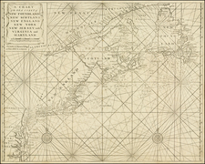 New England, Mid-Atlantic and Canada Map By William Mount / Thomas Page