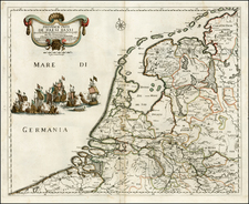 Netherlands Map By Giacomo Giovanni Rossi