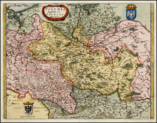 Poland Map By Matthaus Merian