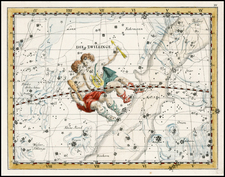 Celestial Maps Map By Johann Elert Bode