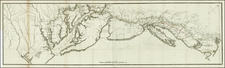 New England, Mid-Atlantic and Southeast Map By Henri Soules